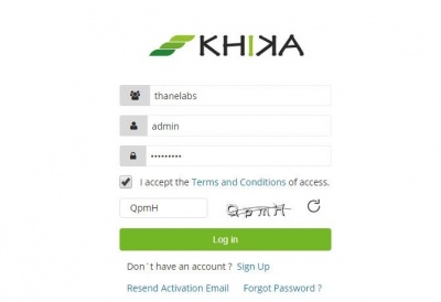 user registration form